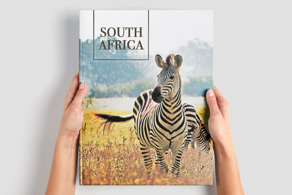 XXL Portrait photobook with images of south africa