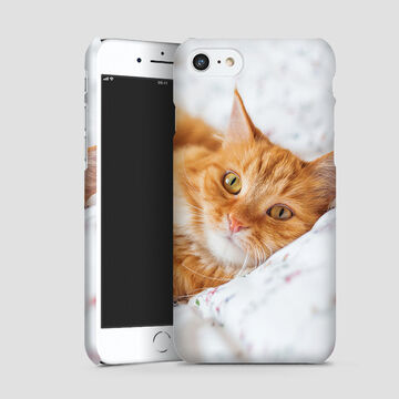 image of cat printed onto a premium photo phone case, glossy or matte finish