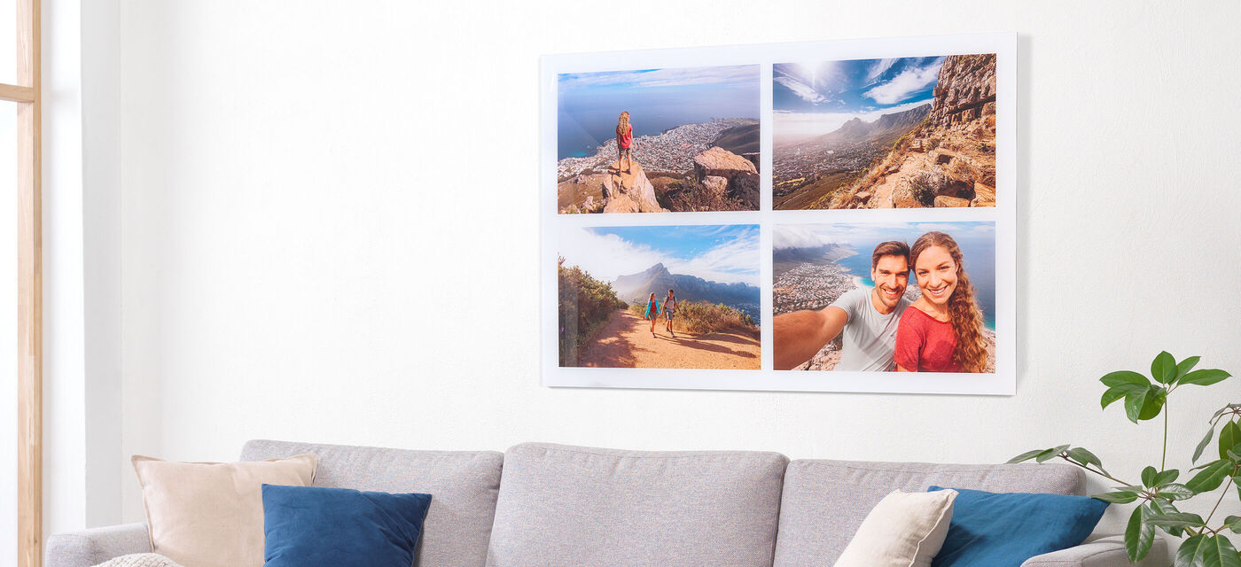 All your favourite memories on a single piece of Wall Art